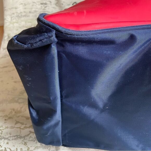 Tommy Hilfiger Duffle bag Color block logo Y2K 90s - Picture 14 of 15